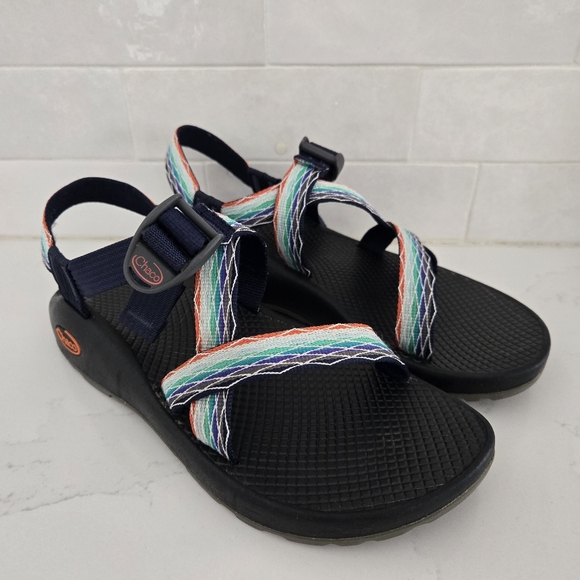 Chaco Z/1 Classic Waterproof Adjustable Single Strap Sandals Boulder Prism Sz 8 - Picture 2 of 7